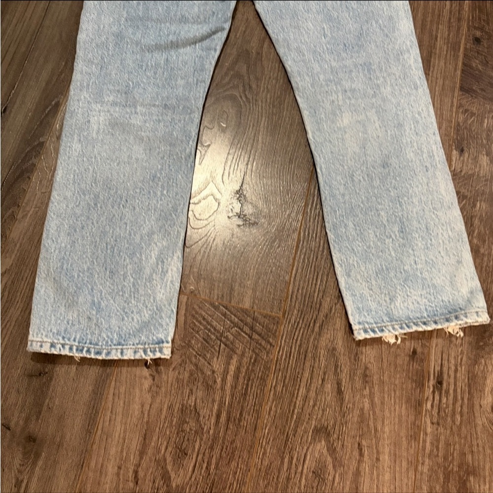 Agolde Riley Hi Rise Straight Crop Shatter size 22 - Picture 7 of 14